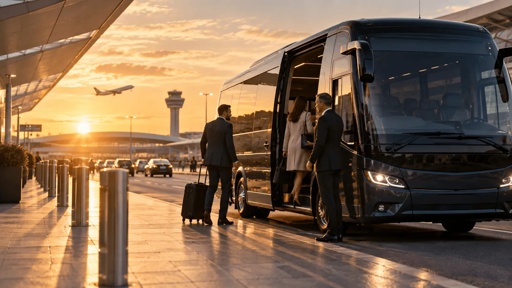 Airport transfer vehicle